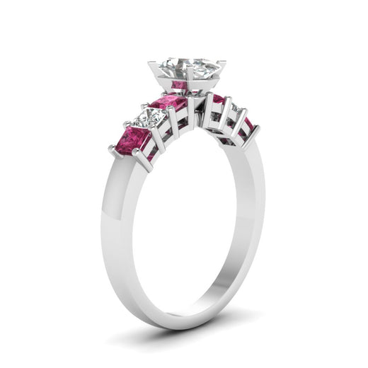 white-gold-oval-white-diamond-engagement-wedding-ring-with-dark-pink-sapphire-in-prong-set-FDENS1027OVRGSADRPIANGLE2-NL-WG