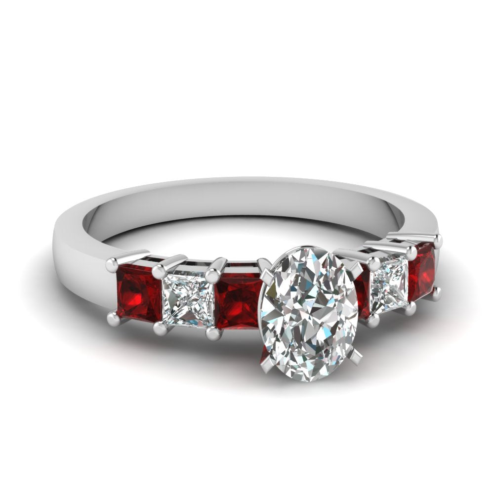 white-gold-oval-white-diamond-engagement-wedding-ring-with-red-ruby-in-prong-set-FDENS1027OVRGRUDR-NL-WG
