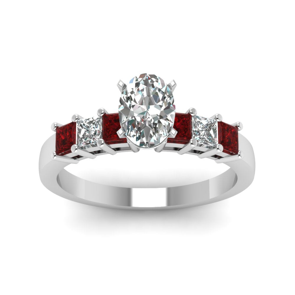 white-gold-oval-white-diamond-engagement-wedding-ring-with-red-ruby-in-prong-set-FDENS1027OVRGRUDRANGLE5-NL-WG