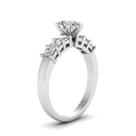 Load image into Gallery viewer, white-gold-pear-white-diamond-engagement-wedding-ring-in-prong-set-FDENS1027PERANGLE2-Nl-WG
