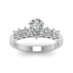 Load image into Gallery viewer, white-gold-pear-white-diamond-engagement-wedding-ring-in-prong-set-FDENS1027PERANGLE5-Nl-WG
