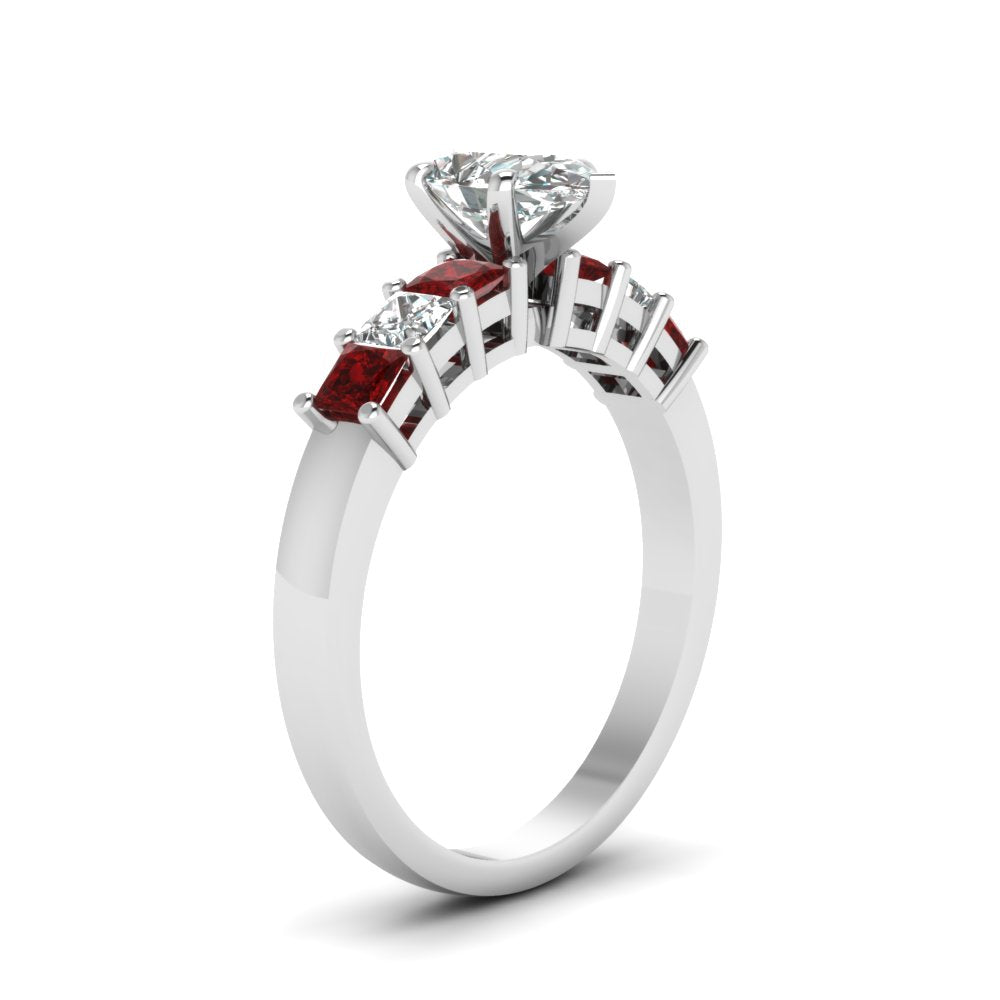 white-gold-pear-white-diamond-engagement-wedding-ring-with-red-ruby-in-prong-set-FDENS1027PERGRUDRANGLE2-NL-WG