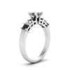 Load image into Gallery viewer, white-gold-princess-white-diamond-engagement-wedding-ring-with-black-diamond-in-prong-set-FDENS1027PRRGBLACKANGLE2-NL-WG