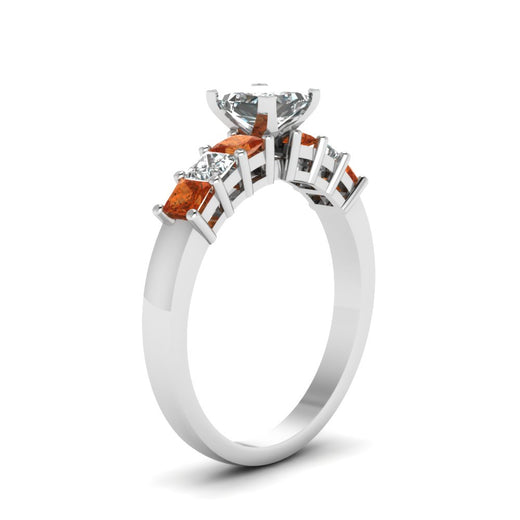 white-gold-princess-white-diamond-engagement-wedding-ring-with-orange-sapphire-in-prong-set-FDENS1027PRRGSAORANGLE2-NL-WG