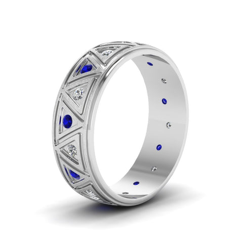 white-gold-round-blue-sapphire-mens-wedding-band-with-white-diamond-in-bezel-set-FDDB1085BGSABLANGLE2-NL-WG.jpg
