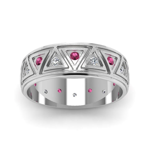 white-gold-round-dark-pink-sapphire-mens-wedding-band-with-white-diamond-in-bezel-set-FDDB1085BGSADRPIANGLE5-NL-WG.jpg