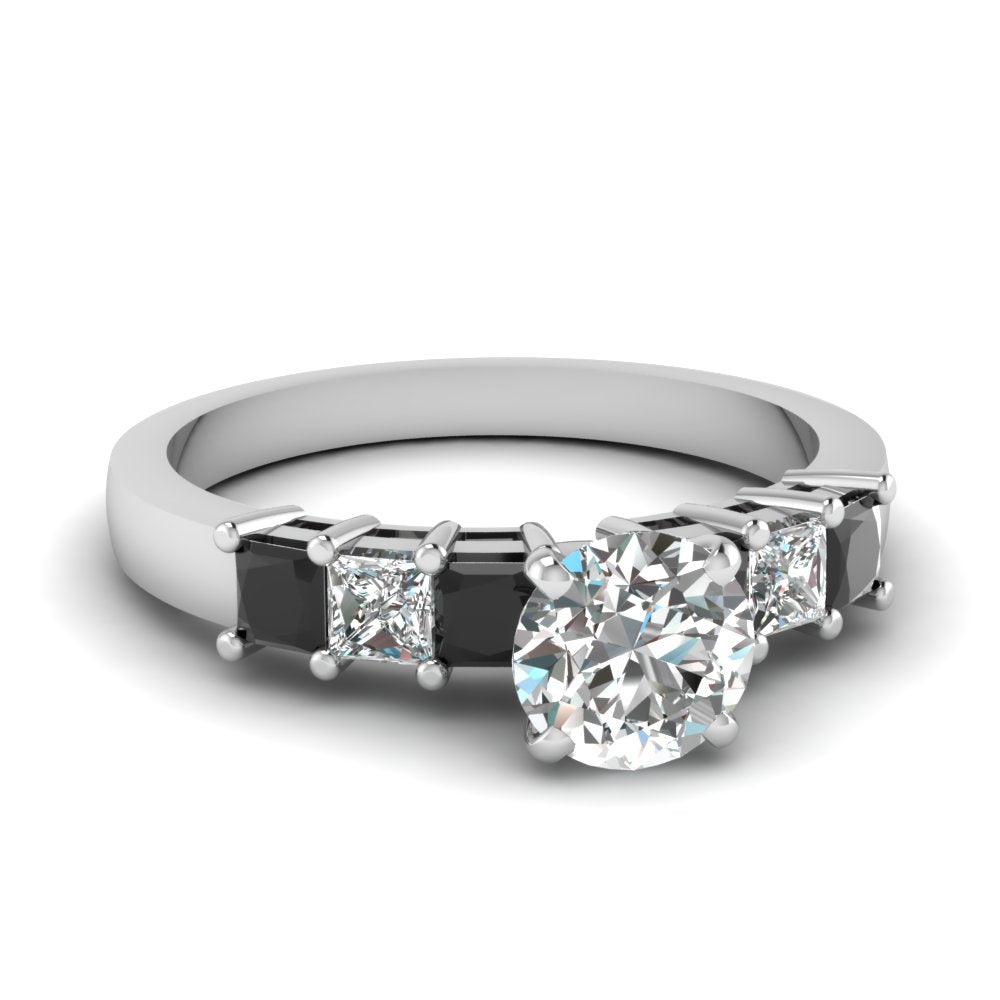 white-gold-round-white-diamond-engagement-wedding-ring-with-black-diamond-in-prong-set-FDENS1027RORGBLACK-NL-WG