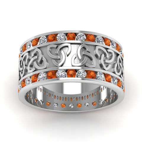 white-gold-round-white-diamond-mens-wedding-band-with-orange-sapphire-in-channel-set-FDDB1337BGSAORANGLE5-NL-WG.jpg