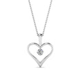 Thumbnail 2 - round-white-diamond-solitare-heart-pendant-in-prong-set-FDPD60961-NL-WG