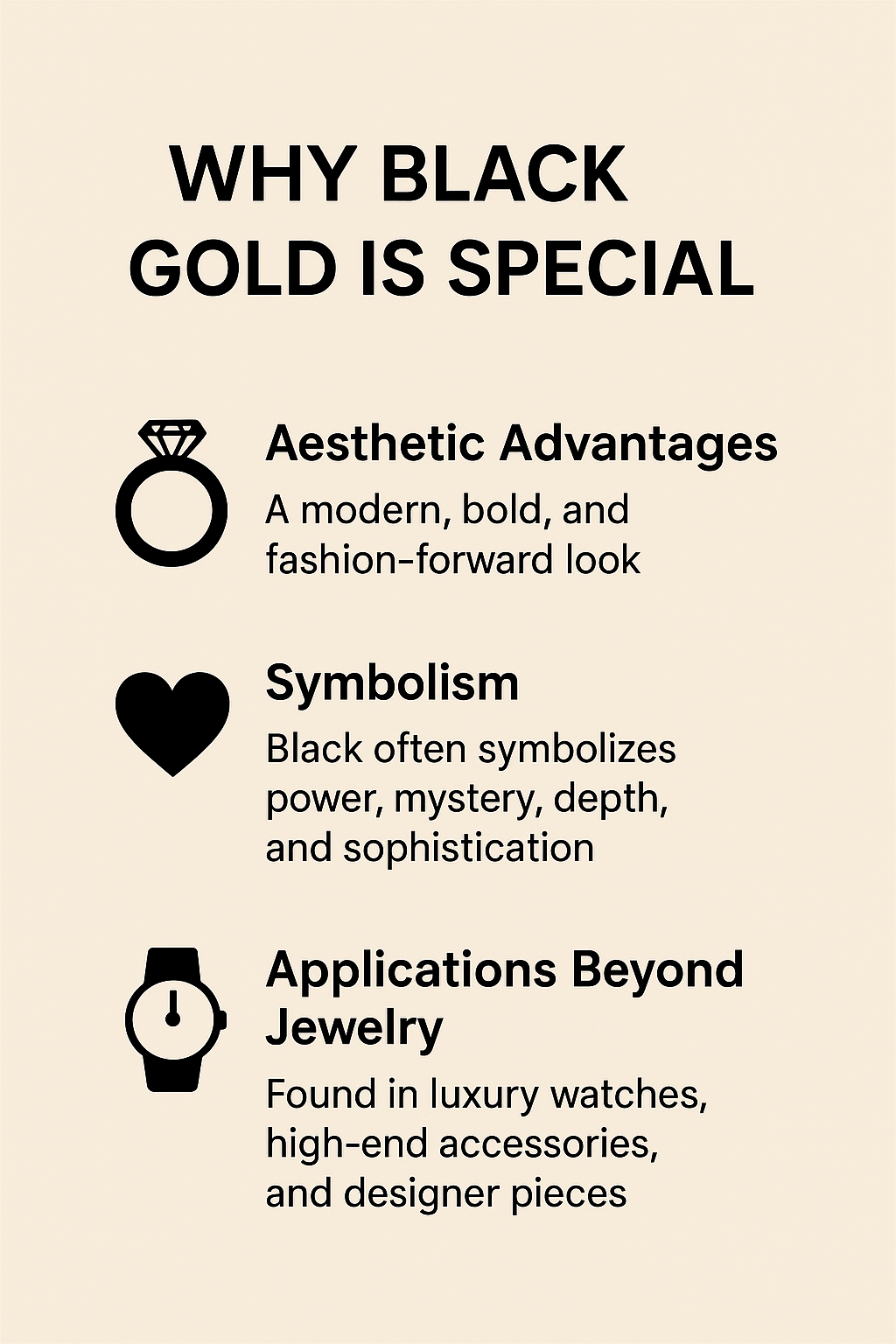 Why Black Gold Is Special?