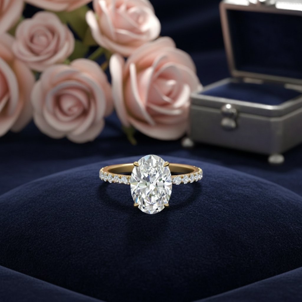 Are Hidden Halo Oval Engagement Rings Durable?