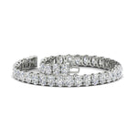Load image into Gallery viewer, Women Oval Diamond Tennis Bracelet 10 Carat

