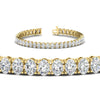 Load image into Gallery viewer, Women Oval Diamond Tennis Bracelet 10 Carat