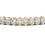 Load image into Gallery viewer, Women Oval Diamond Tennis Bracelet 10 Carat

