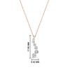 Load image into Gallery viewer, women’s-half-carat-journey-diamond-pendant-in-FDPD1704RO-0.50CT-NL-RG