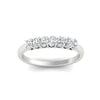 Load image into Gallery viewer, women’s-half-carat-oval-diamond-anniversary-ring-in-platinum-fdwb8008ovangle5-0.50ct-nl-wg.jpg