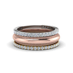 Load image into Gallery viewer, womens-milgrain-wedding-stackable-diamond-ring-in-14K-white-gold-FD8053B-NL-MX.jpg
