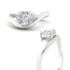 Load image into Gallery viewer, women's-pear-shaped-curve-wave-diamond-solitaire-engement-ring-in-platinum-fd11566perangle3-nl-wg