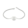 Load image into Gallery viewer, Alphabet disc diamond bracelet