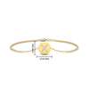 Load image into Gallery viewer, Alphabet disc diamond bracelet