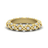 Load image into Gallery viewer, xoxo-eternity-diamond-wedding-band-in-yellow-gold-FD11380B-NL-YG