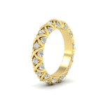 Load image into Gallery viewer, xoxo-eternity-diamond-wedding-band-in-yellow-gold-FD11380BANGLE2-NL-YG
