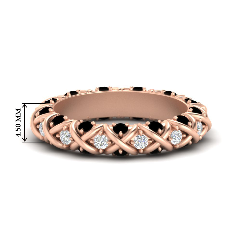 xoxo-eternity-diamond-wedding-band-with-black-diamond-in-rose-gold-FD11380BGBLACK-NL-RG-HW