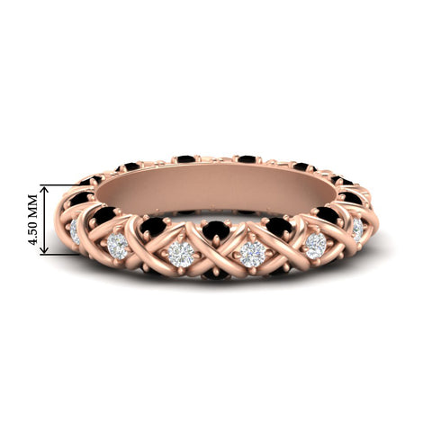 xoxo-eternity-diamond-wedding-band-with-black-diamond-in-rose-gold-FD11380BGBLACK-NL-RG-HW