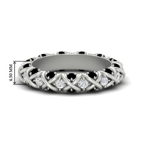 xoxo-eternity-diamond-wedding-band-with-black-diamond-in-white-gold-FD11380BGBLACK-NL-WG-HW