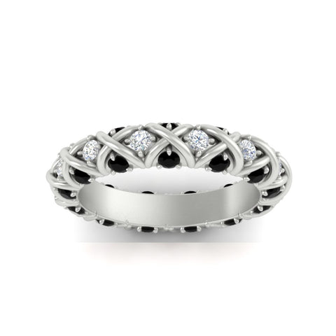 xoxo-eternity-diamond-wedding-band-with-black-diamond-in-white-gold-FD11380BGBLACKANGLE5-NL-WG