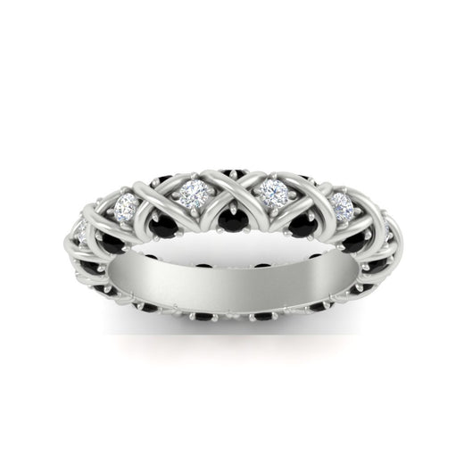 xoxo-eternity-diamond-wedding-band-with-black-diamond-in-white-gold-FD11380BGBLACKANGLE5-NL-WG