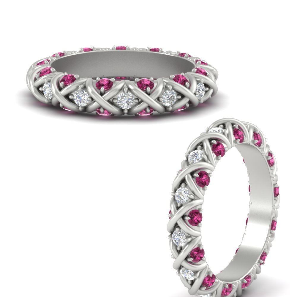 xoxo-eternity-diamond-wedding-band-with-pink-sapphire-in-white-gold-FD11380BGSADRPIANGLE3-NL-WG
