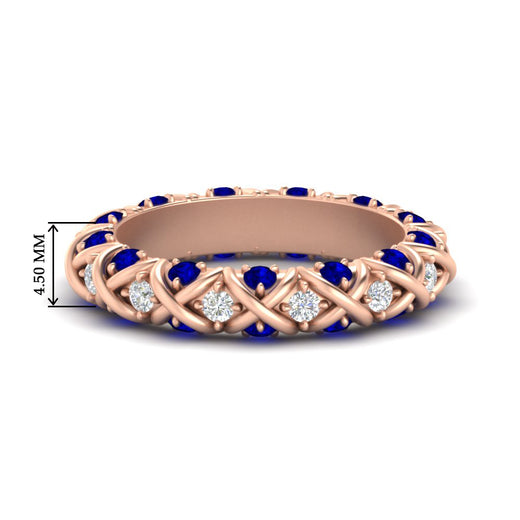 xoxo-eternity-diamond-wedding-band-with-sapphire-in-rose-gold-FD11380BGSABL-NL-RG-HW