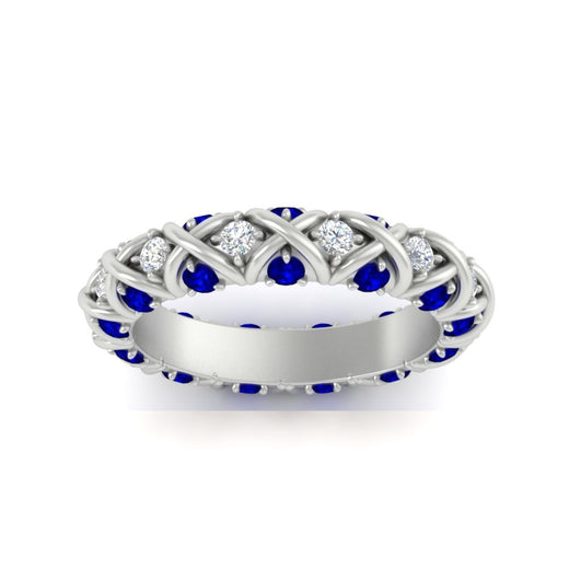xoxo-eternity-diamond-wedding-band-with-sapphire-in-white-gold-FD11380BGSABLANGLE5-NL-WG