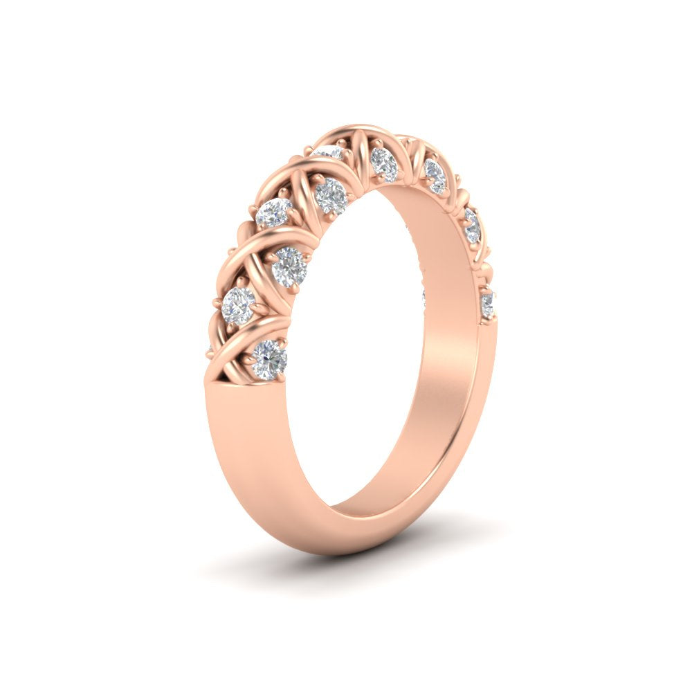 xoxo-half-eternity-diamond-wedding-band-in-rose-gold-FD11380HB-NL-RG