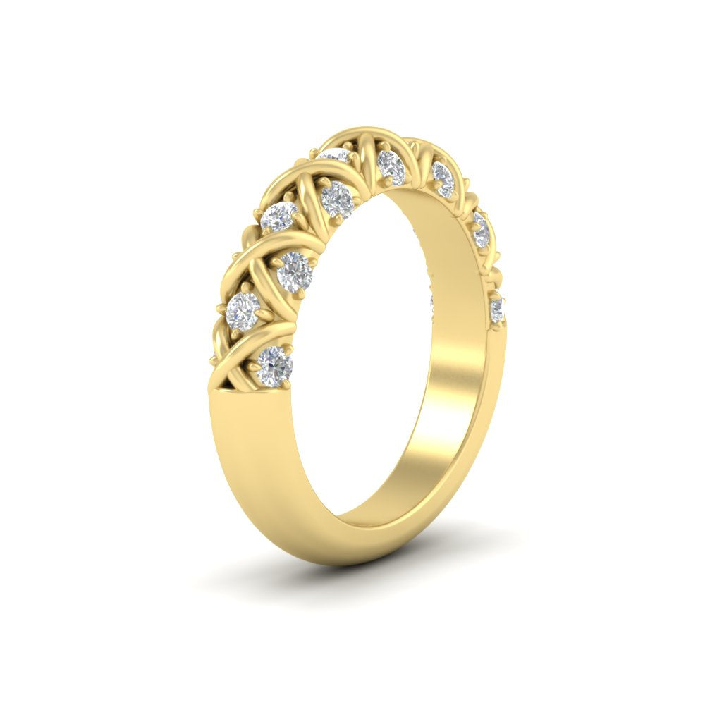 xoxo-half-eternity-diamond-wedding-band-in-yellow-gold-FD11380HB-NL-YG