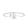 Load image into Gallery viewer, Alphabet disc diamond bracelet