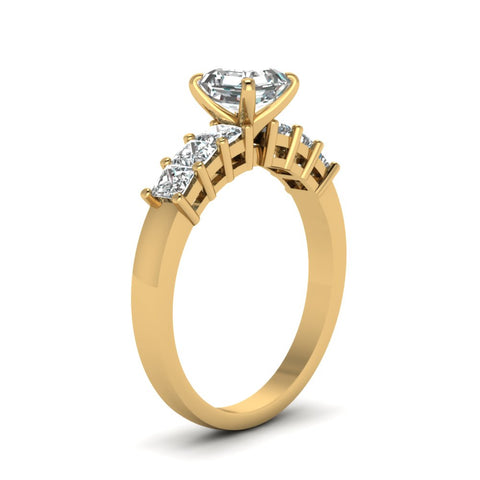 yellow-gold-asscher-white-diamond-engagement-wedding-ring-in-prong-set-FDENS1027ASRANGLE2-Nl-YG