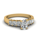Load image into Gallery viewer, yellow-gold-cushion-white-diamond-engagement-wedding-ring-in-prong-set-FDENS1027CUR-Nl-YG_9928c5eb-bf16-4e90-90d7-7684345d8899
