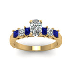 Load image into Gallery viewer, yellow-gold-cushion-white-diamond-engagement-wedding-ring-with-blue-sapphire-in-prong-set-FDENS1027CURGSABLANGLE5-NL-YG_1e431560-4004-4475-a6ba-40d488085ea8
