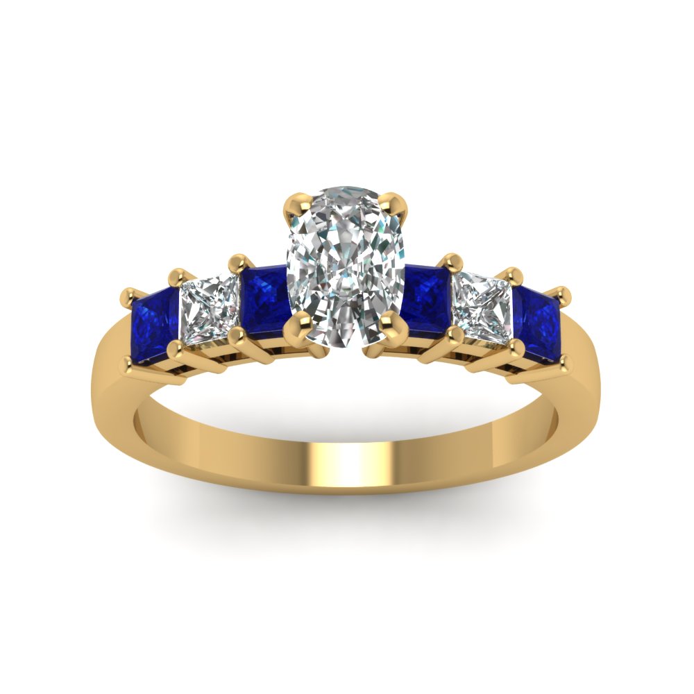 yellow-gold-cushion-white-diamond-engagement-wedding-ring-with-blue-sapphire-in-prong-set-FDENS1027CURGSABLANGLE5-NL-YG_1e431560-4004-4475-a6ba-40d488085ea8