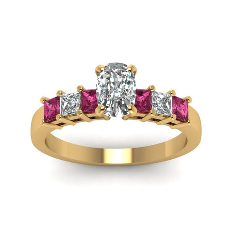 yellow-gold-cushion-white-diamond-engagement-wedding-ring-with-dark-pink-sapphire-in-prong-set-FDENS1027CURGSADRPIANGLE5-NL-YG_0b7a6bd5-5646-4cea-88a1-20535c258134