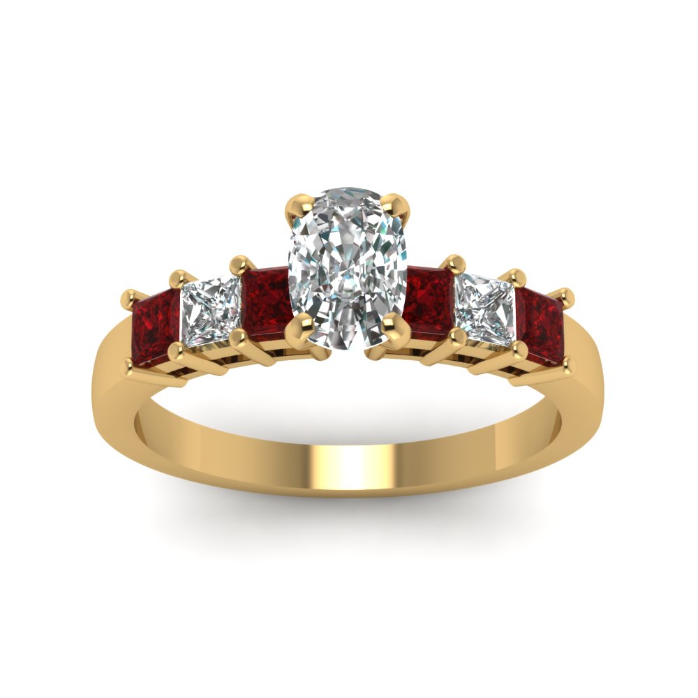 yellow-gold-cushion-white-diamond-engagement-wedding-ring-with-red-ruby-in-prong-set-FDENS1027CURGRUDRANGLE5-NL-YG_26cce0f6-10bf-42f6-861e-1e1a5c7fdcd5