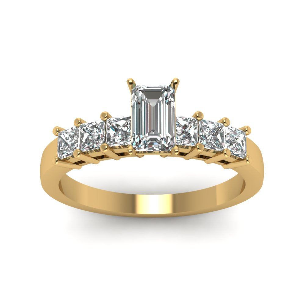 yellow-gold-emerald-white-diamond-engagement-wedding-ring-in-prong-set-FDENS1027EMRANGLE5-Nl-YG