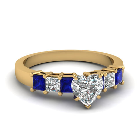 yellow-gold-heart-white-diamond-engagement-wedding-ring-with-blue-sapphire-in-prong-set-FDENS1027HTRGSABL-NL-YG