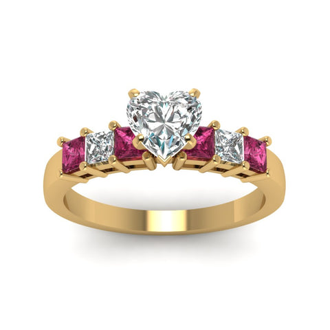 yellow-gold-heart-white-diamond-engagement-wedding-ring-with-dark-pink-sapphire-in-prong-set-FDENS1027HTRGSADRPIANGLE5-NL-YG_21fb72f9-f401-4a6d-9765-35722bab2e43