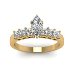 Load image into Gallery viewer, yellow-gold-marquise-white-diamond-engagement-wedding-ring-in-prong-set-FDENS1027MQRANGLE5-Nl-YG_a6d07921-a122-4188-80bc-6b8ceb390a80
