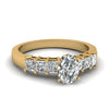 Load image into Gallery viewer, yellow-gold-oval-white-diamond-engagement-wedding-ring-in-prong-set-FDENS1027OVR-Nl-YG