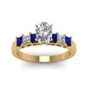 Load image into Gallery viewer, yellow-gold-oval-white-diamond-engagement-wedding-ring-with-blue-sapphire-in-prong-set-FDENS1027OVRGSABLANGLE5-NL-YG