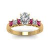 Load image into Gallery viewer, yellow-gold-oval-white-diamond-engagement-wedding-ring-with-dark-pink-sapphire-in-prong-set-FDENS1027OVRGSADRPIANGLE5-NL-YG